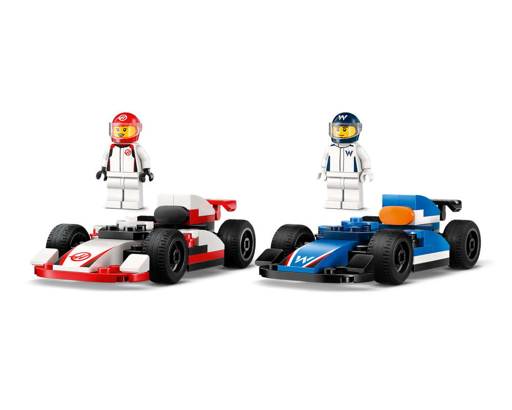 LEGO® F1® Williams Racing & Haas F1® Race Cars 60464