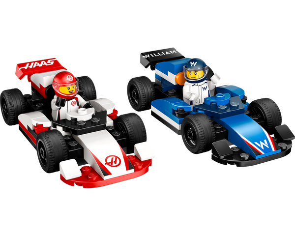 LEGO® F1® Williams Racing & Haas F1® Race Cars 60464