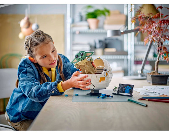 LEGO® Grogu™ with Hover Pram 75403