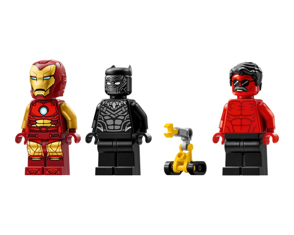 LEGO® Iron Man Car & Black Panther vs. Red Hulk 76310