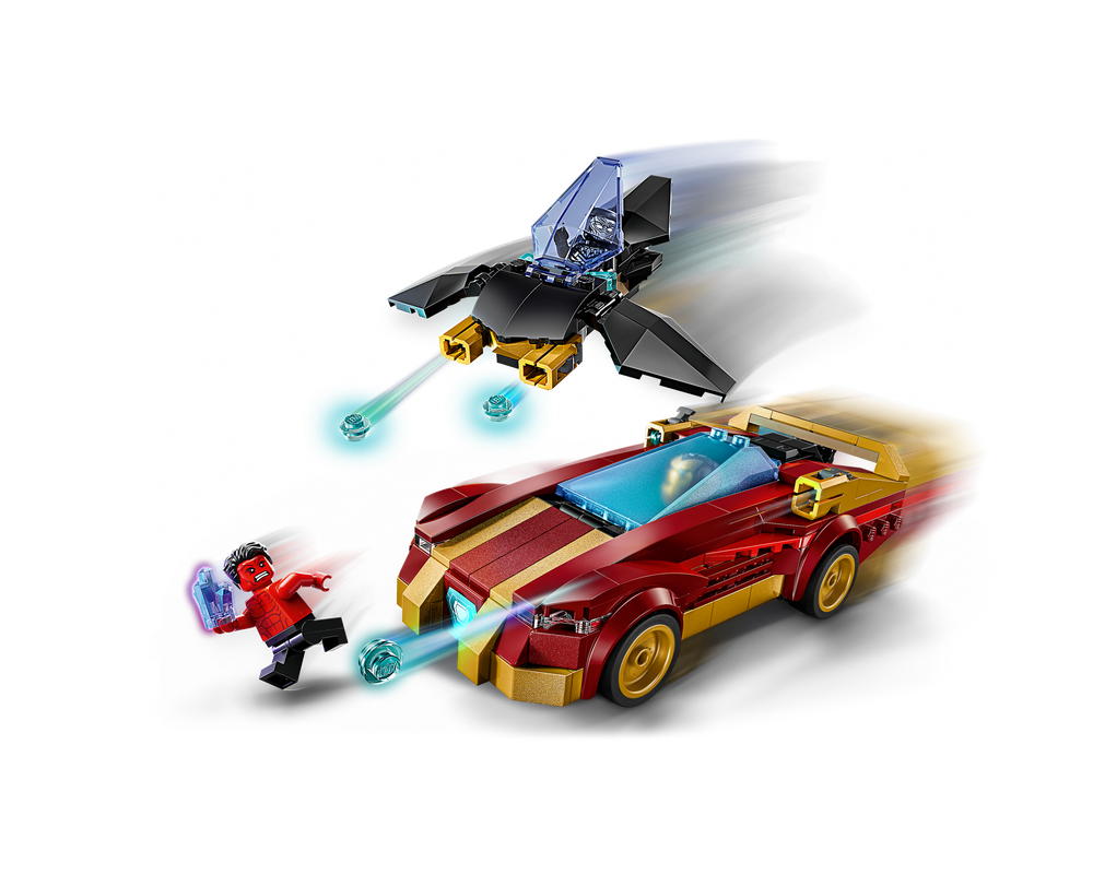 LEGO® Iron Man Car Black Panther Red Hulk 76310 I'm Rick