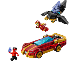 LEGO® Iron Man Car & Black Panther vs. Red Hulk 76310 - 0