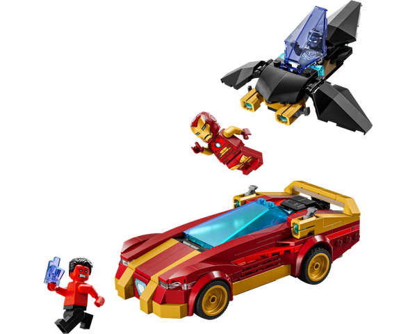 LEGO® Iron Man Car & Black Panther vs. Red Hulk 76310