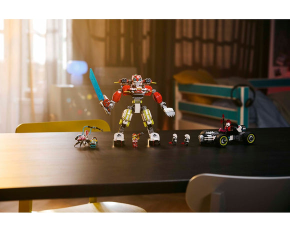 LEGO® Cooper's Tiger Mech & Zero's Hot Rod Car 71497