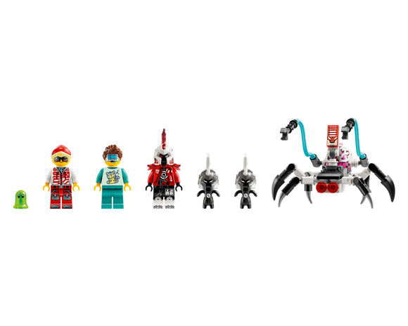 LEGO® Cooper's Tiger Mech & Zero's Hot Rod Car 71497