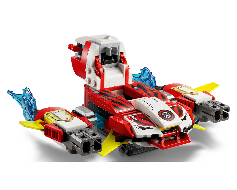 LEGO® Cooper's Tiger Mech & Zero's Hot Rod Car 71497