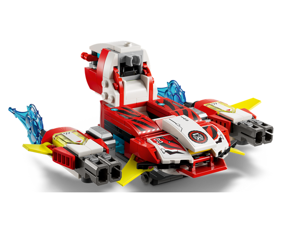 LEGO® Cooper's Tiger Mech & Zero's Hot Rod Car 71497