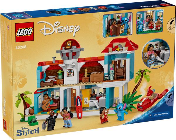 LEGO® Lilo and Stitch Beach House 43268