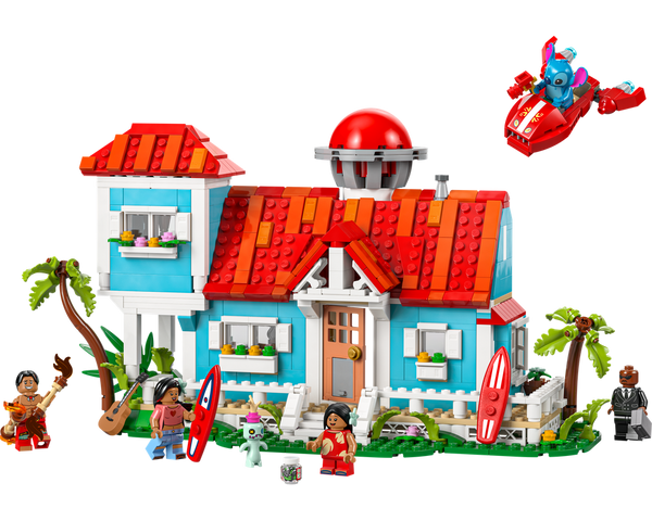 LEGO® Lilo and Stitch Beach House 43268