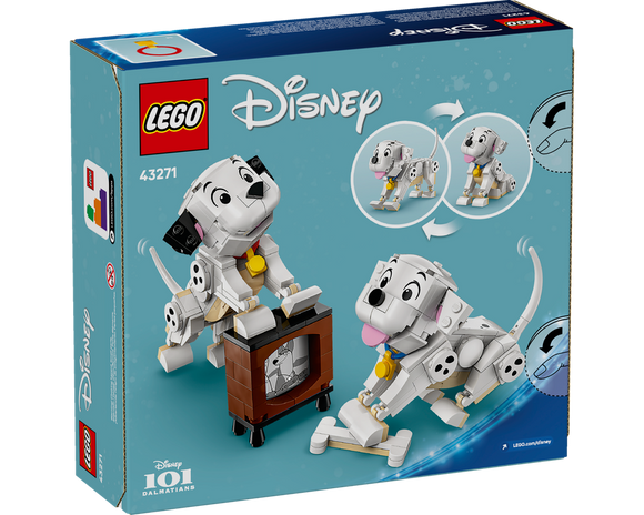 LEGO® Lucky & Penny 101 Dalmatians Puppies 43271