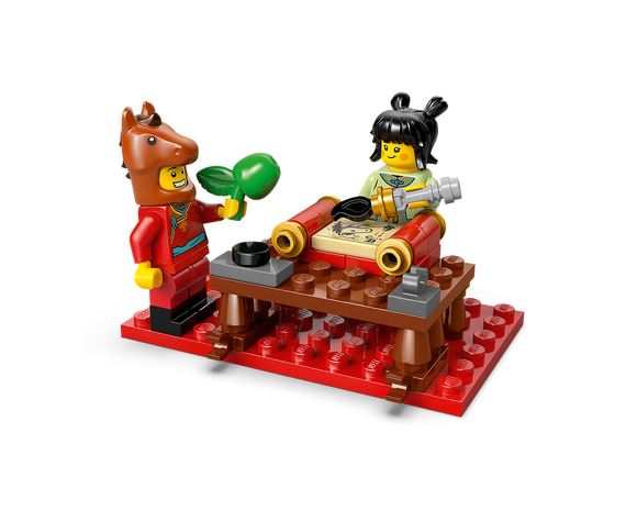 LEGO® Galloping Horses Canvas 80119