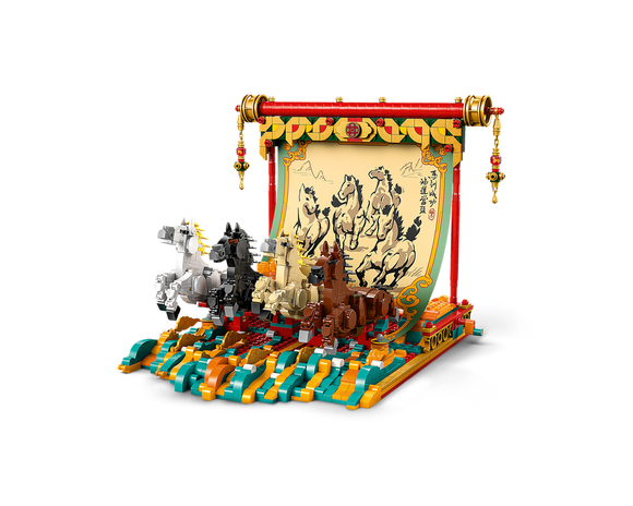 LEGO® Galloping Horses Canvas 80119