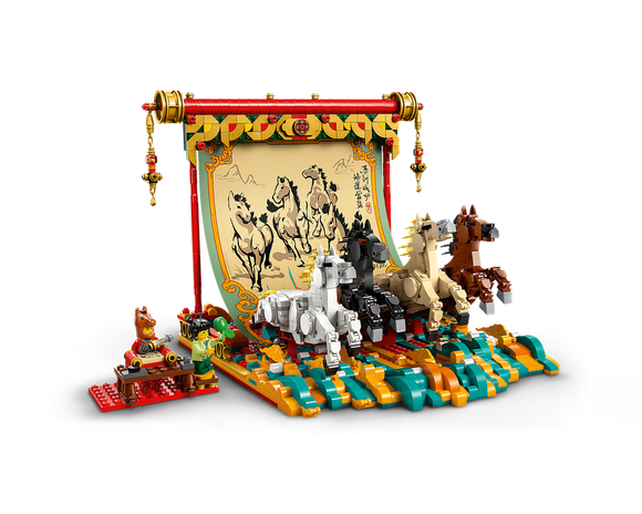 LEGO® Galloping Horses Canvas 80119