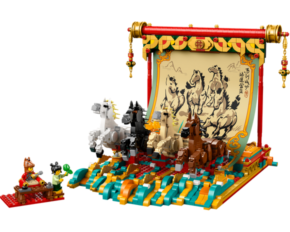 LEGO® Galloping Horses Canvas 80119