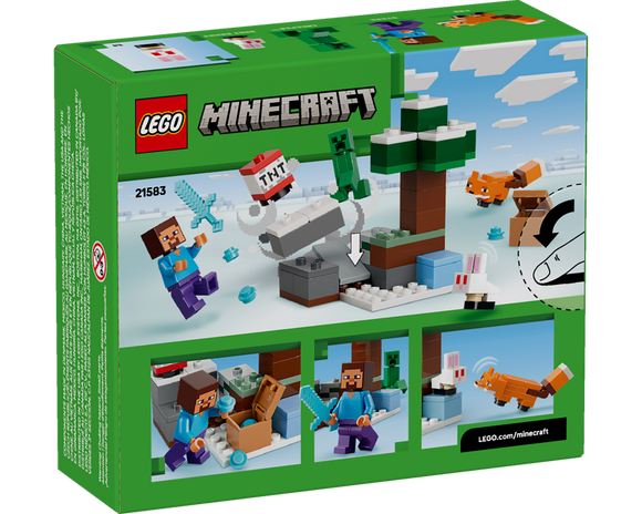 LEGO® Steve's Taiga Adventure 21583