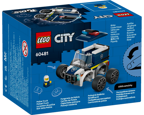 LEGO® Rides – Police Truck 60481