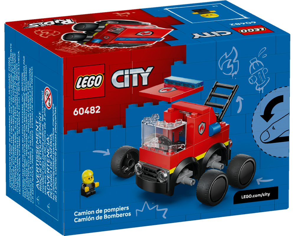 LEGO® Rides – Fire Truck 60482 | I'm Rick James Bricks