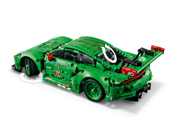 LEGO® Porsche 911 GT3 R REXY AO Racing Car 42224