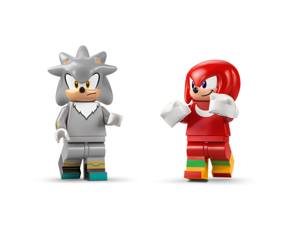 LEGO® Silver's Car vs. Knuckles' Monster Truck 77118