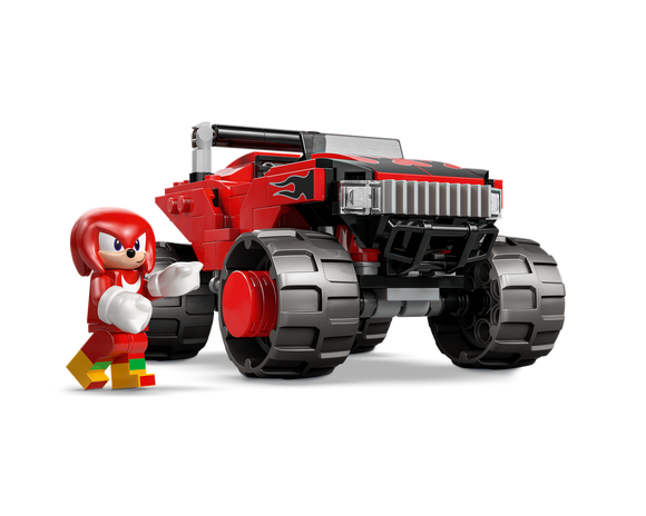 LEGO® Silver's Car vs. Knuckles' Monster Truck 77118