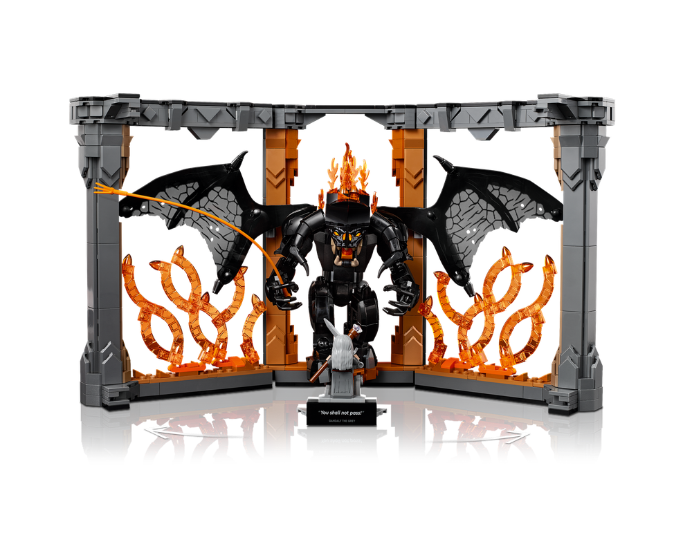 LEGO® The Lord of the Rings: Balrog™ Book Nook 10367