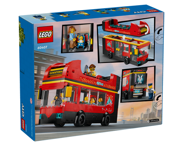 LEGO® Red Double-Decker Sightseeing Bus 60407