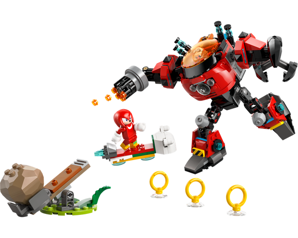 LEGO® Knuckles vs. Dr. Eggman Egg Crusher Mech 77005