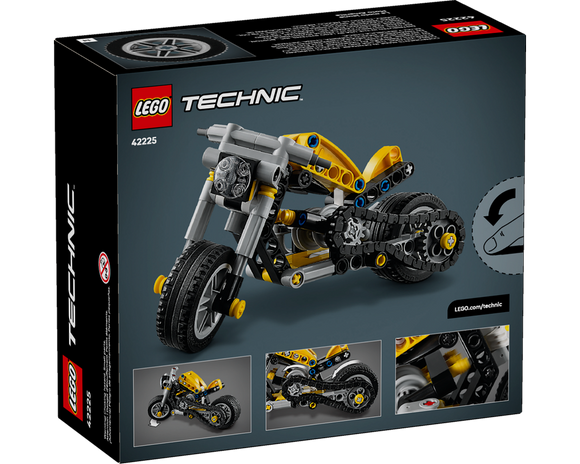 LEGO® Yellow Motorbike 42225