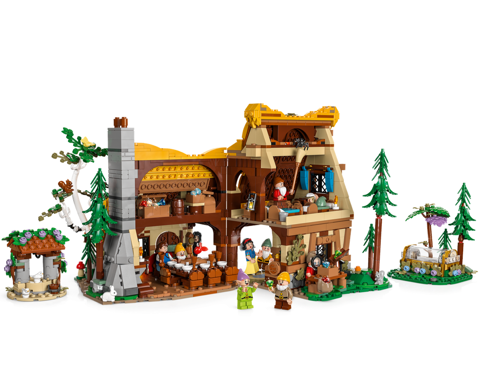 LEGO® Snow White and the Seven Dwarfs' Cottage 43242
