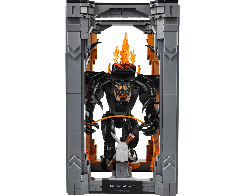 LEGO® The Lord of the Rings: Balrog™ Book Nook 10367 - 0