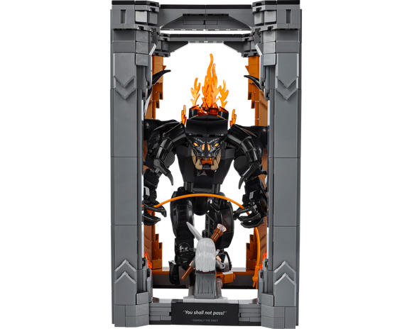 LEGO® The Lord of the Rings: Balrog™ Book Nook 10367
