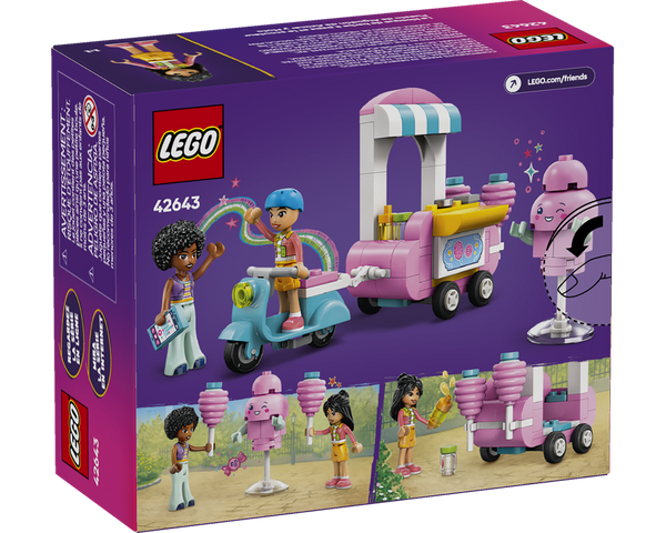 LEGO® Cotton Candy Stand and Scooter 42643