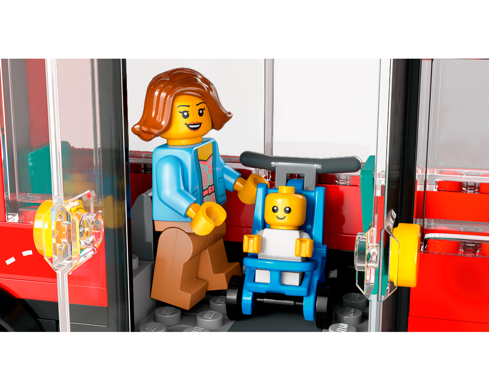 LEGO® Red Double-Decker Sightseeing Bus 60407