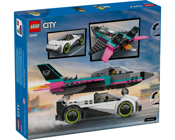 LEGO® Jet vs. Car 60489