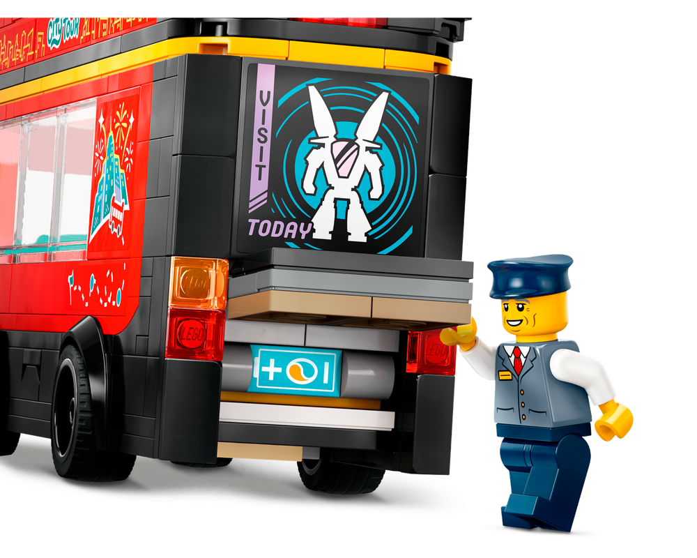 LEGO® Red Double-Decker Sightseeing Bus 60407