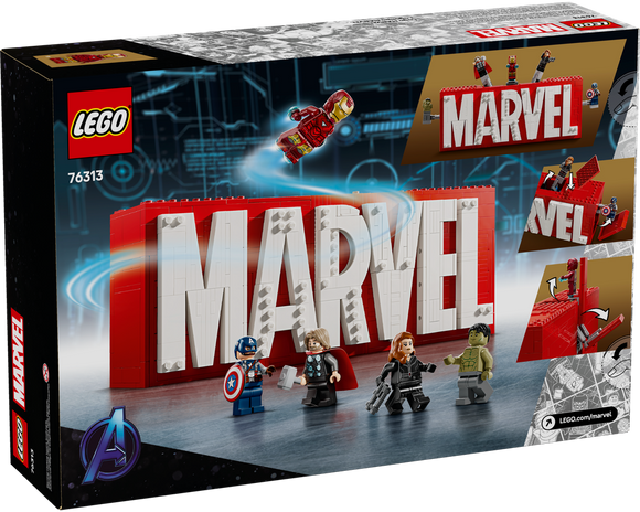 LEGO® MARVEL Logo & Minifigures 76313
