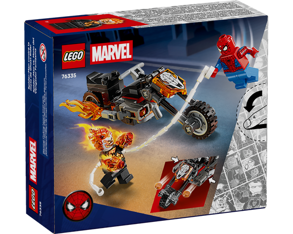 LEGO® Spider-Man vs. Ghost Rider Motorcycle 76335