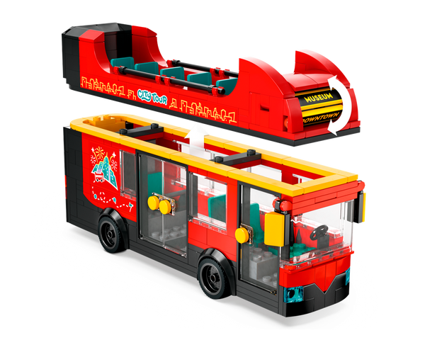 LEGO® Red Double-Decker Sightseeing Bus 60407