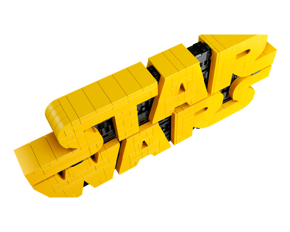 LEGO® Brick-Built Star Wars™ Logo 75407