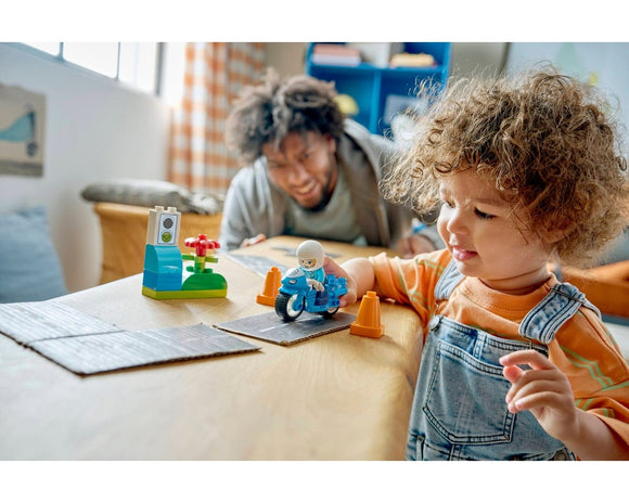 LEGO® DUPLO® Blue Police Motorcycle 10471