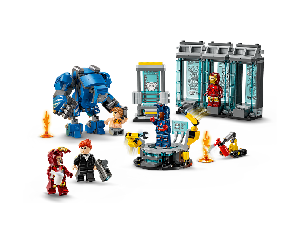 LEGO® Iron Man's Laboratory: Hall of Armor 76315