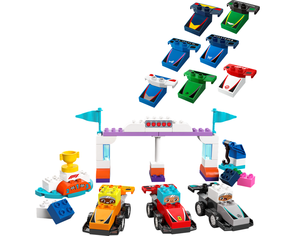 LEGO® DUPLO® F1 Team Racing Cars & Drivers 10445 - 0