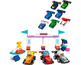 LEGO® DUPLO® F1 Team Racing Cars & Drivers 10445 - 0