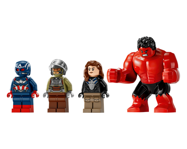 LEGO® Captain America vs. Red Hulk Battle 76292