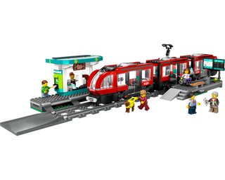 LEGO® Downtown Streetcar and Station 60423