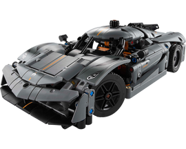 LEGO® Koenigsegg Jesko Absolut Grey Hypercar 42173 - 0