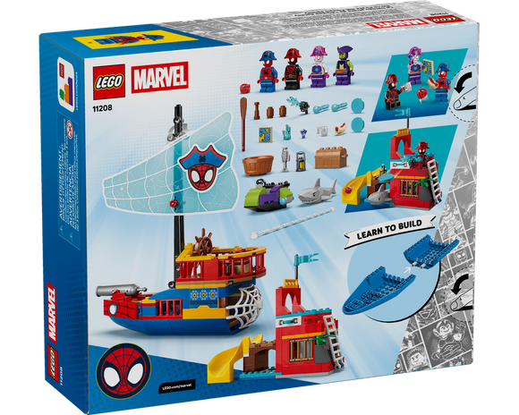 LEGO® Team Spidey Pirate Ship 11208