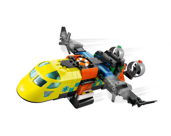 LEGO® Airplane, Service Truck & Hovercraft Remix 60505