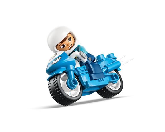 LEGO® DUPLO® Blue Police Motorcycle 10471