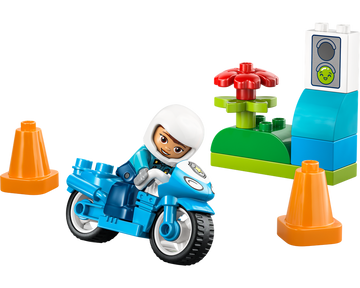LEGO® DUPLO® Blue Police Motorcycle 10471 - 0